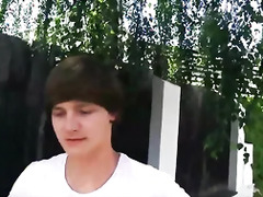 CZECH HUNTER 459 - Emo Twink Strokes & Sucks A Cock In The Car