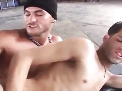 Thug fucks twink in the ass hardcore