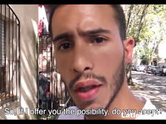 Young Straight Latino Boy First Time Gay Sex For Cash POV