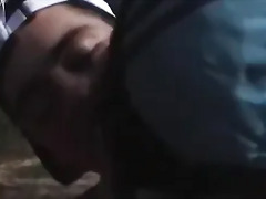 European jocks Harold Zen and Fran Maldonado fuck outdoor