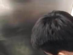 Thai twink sucking off his buddy in toilet (50'')