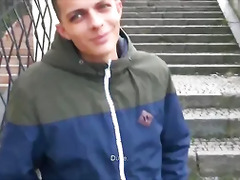 CZECH HUNTER 512 - Amateur Bareback POV In Tight Twink Shaved Ass