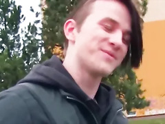 CZECH HUNTER 405 - Emo Looking Stud Gets A Fat Dick Up His Tight Hairy Ass