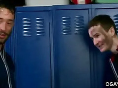 Nasty soccer boy orgy