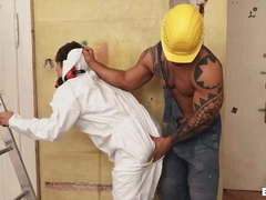 Man fucks twink bare by workbreak